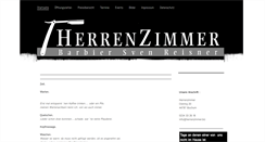 Desktop Screenshot of herrenzimmer.biz